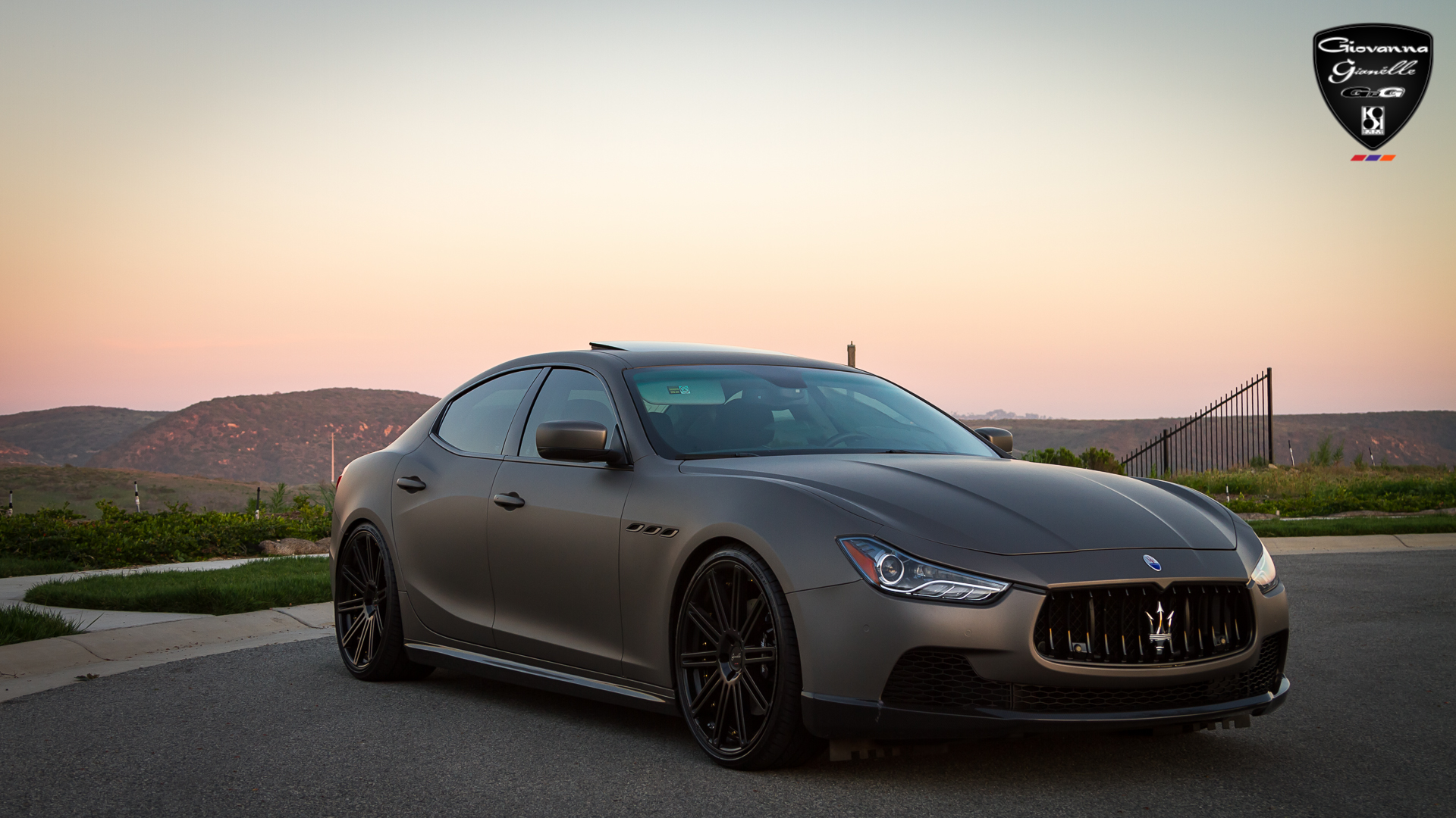 Matte Black Maserati